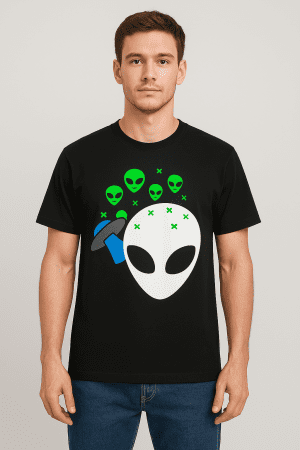 Alien Trippy Tee