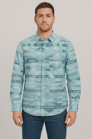 Arctic Aztec Long Sleeve Shirt
