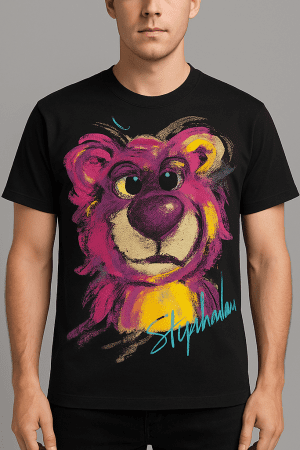 Berry Roar Tee – Black Edition