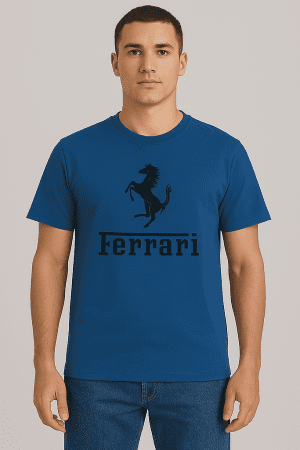 Ferrari Blue Tee