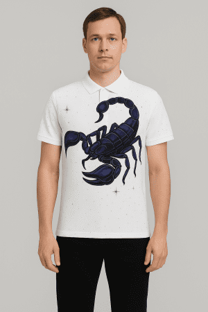 Scorpion White Shirt
