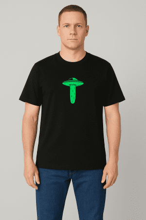 UFO Back Print T-shirt